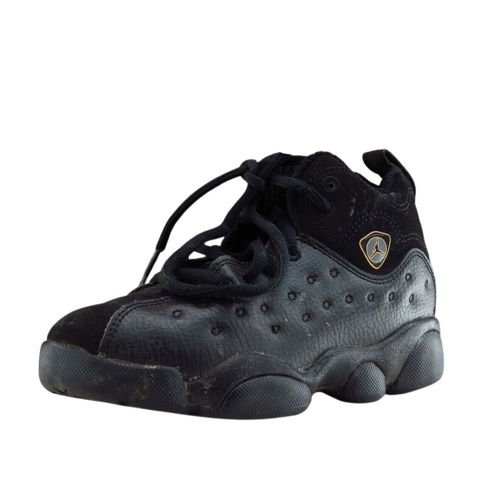 Air Jordan Toddler Boys 12 Medium Black Running Synthetic 820274001